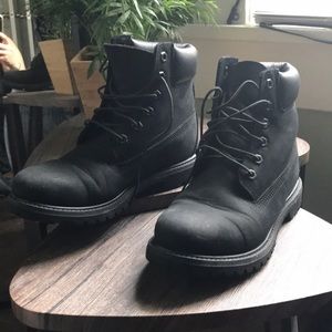 Black Timberland Boots